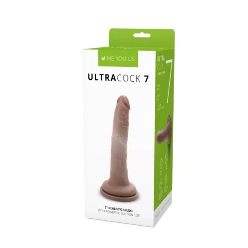 Me You Us Dildó Realisztikus részletek, tapadókorong 7 inch karamell