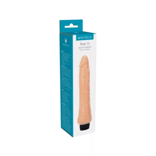 Me You Us Vibrátor Realisztikus, többsebességes 24 cm bőrszínű