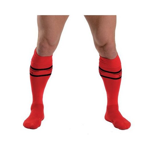 URBAN FOOTBALL SOCKS piros-fekete