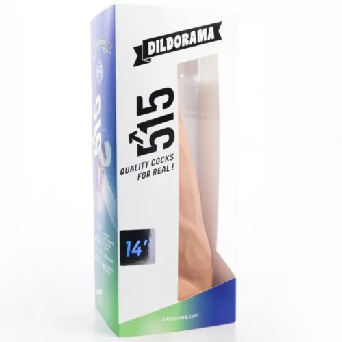 Dildorama – prémium dildó 30 cm, természetes érzés