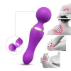 Freeza Vibrátor 9 mód, USB töltés 19 cm lila