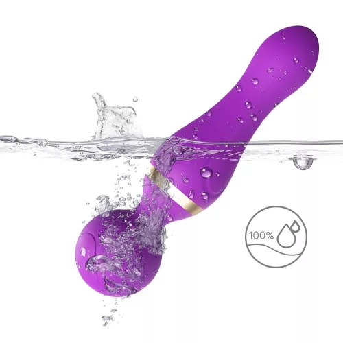 Freeza Vibrátor 9 mód, USB töltés 19 cm lila