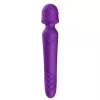 Szexjáték Rezgő, melegíthető, USB-töltés 22,6 cm lila