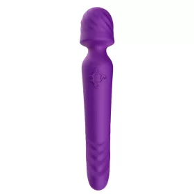 Szexjáték Rezgő, melegíthető, USB-töltés 22,6 cm lila