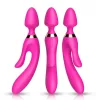 Magic Wand Vibrátor 9 rezgésfokozat, USB-töltés, vízálló rózsaszín 236 mm