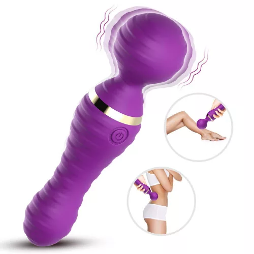 Freedom Vibrátor 9 mód, USB töltés 19 cm lila