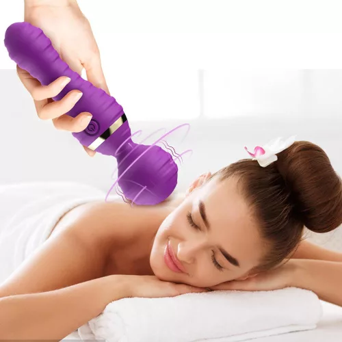 Freedom Vibrátor 9 mód, USB töltés 19 cm lila
