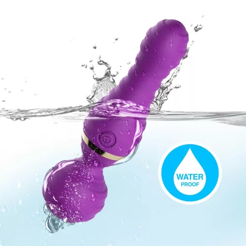 Freedom Vibrátor 9 mód, USB töltés 19 cm lila