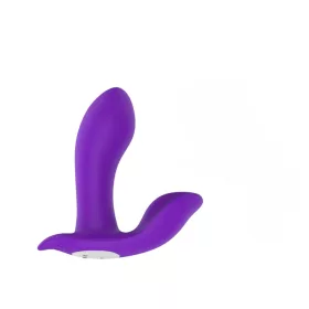   Vee Vibrátor G-pont, csikló és hüvely stimuláló, USB töltés, vízálló, lila