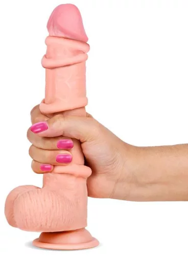 Realistic Dildo Slidy Cock – élethű masszírozó 17 cm
