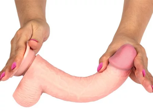 Realistic Dildo Slidy Cock – élethű masszírozó 17 cm