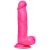 Realistic Dildo Slidy – élethű pink vibrátor 15 cm