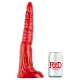 CORAL – érzéki vibrátor, 31 cm, piros