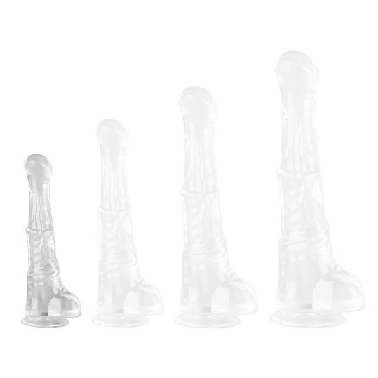 Dildo Monster Hestur S – prémium, érzéki dildó 20 x 4 cm