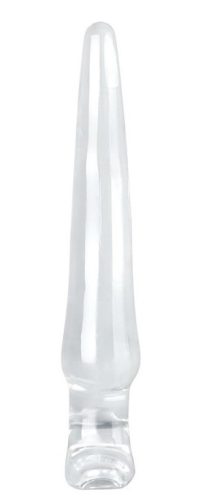 Lieps átlátszó plug M – 18 x 4 cm intim kiegészítő