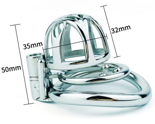 Trig Cage – prémium fém önmegtartó ketrec 4x3,5 cm