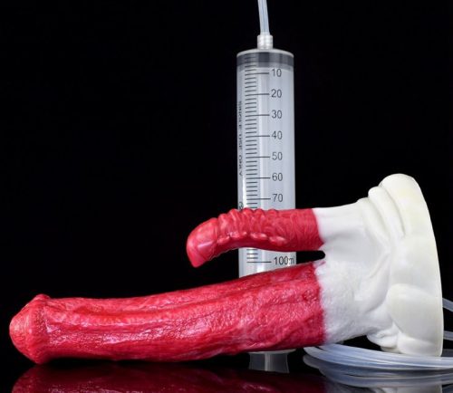 Monster Priax – XXL ejakuláló dildó 19 x 4,5 cm