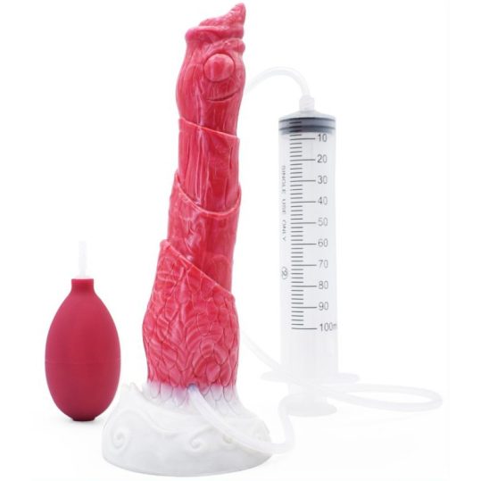 Monster Finn Uhr – 20 cm-es prémium ejakuláló dildó