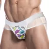 Jockstrap Miami Ink – stílusos fehér intim alsónemű