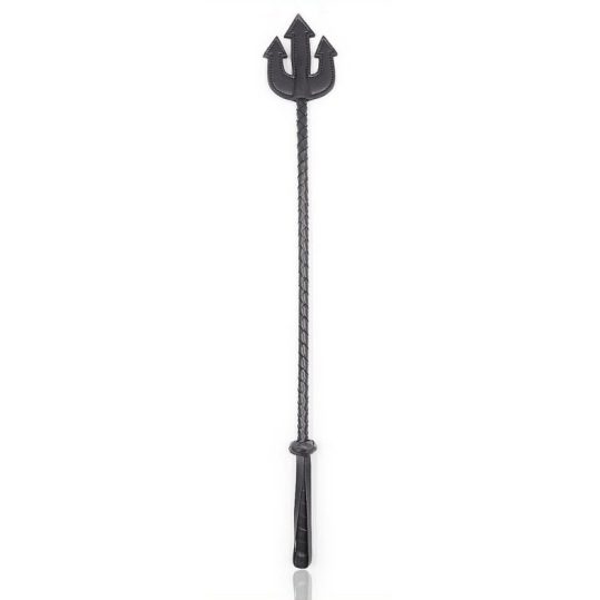 Trident Whip – 65 cm hosszú fekete csapkodó