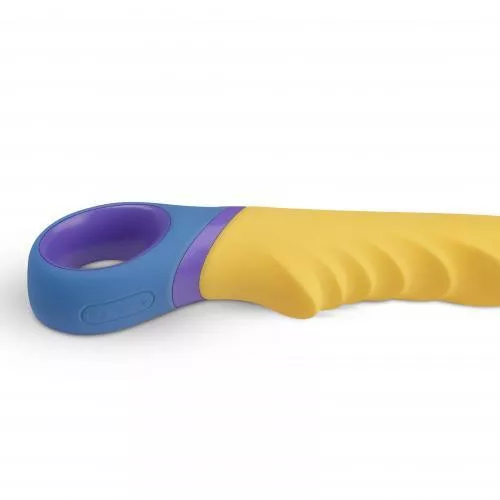 Wibrator g-pont, kétszeres motor, 13 mód, vízálló, 23 cm, színes