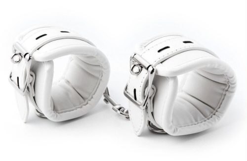 CUFF BOMB – fehér csuklókötöző készlet