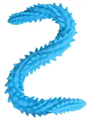 Scolop M – prémium dupla dildó kék, 50 x 4 cm