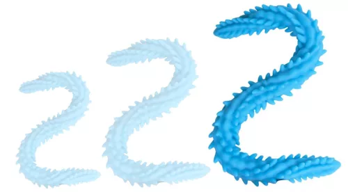 Scolop Double Dildo – prémium kék dupla szexuális segédeszköz