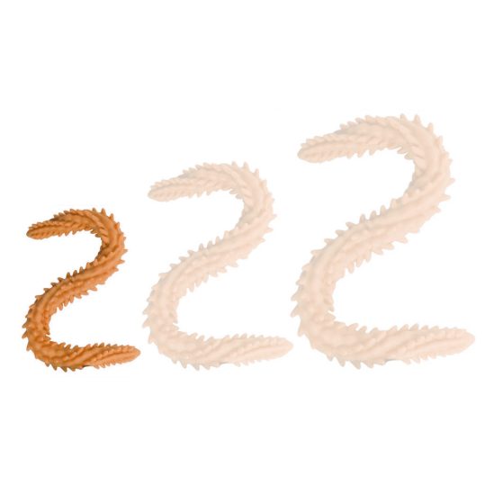 Scolop Double Dildo – prémium, érzéki, narancssárga 40 x 3 cm