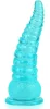Winkle M – prémium dildó, 16 cm, türkiz színben