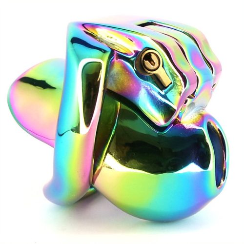 RAINBOW – prémium fém ketrec 5.5 x 3.3 cm