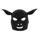 Pork Helmet – stílusos fekete fejvédő