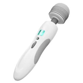 Led Vibrátor Vízálló 8 mód USB töltés Fehér
