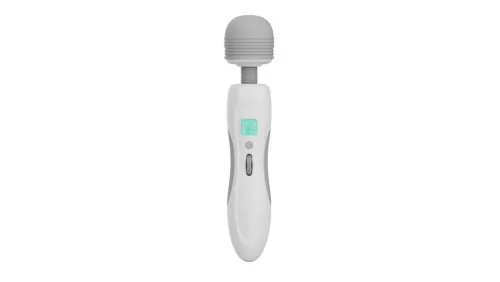 Led Vibrátor Vízálló 8 mód USB töltés Fehér