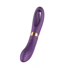   Vibrátor G-pont stimuláló dupla rezgés 10 mód USB-töltés vízálló