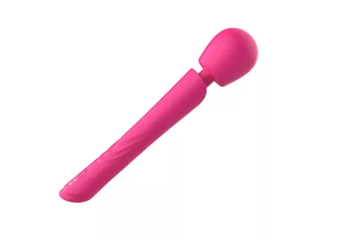 Perfect Wand Vibrátor Ergonomikus, 10 mód, vízálló USB-töltős Rózsaszín