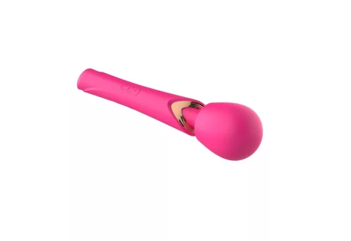 Perfect Wand Vibrátor Ergonomikus, 10 mód, vízálló USB-töltős Rózsaszín
