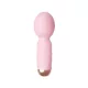 Cute Mini Wand masszírozó 10 rezgésmód vízálló USB töltés rózsaszín