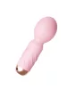 Cute Mini Wand masszírozó 10 rezgésmód vízálló USB töltés rózsaszín