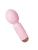 Cute Mini Wand masszírozó 10 rezgésmód vízálló USB töltés rózsaszín