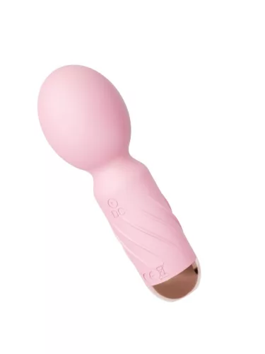 Cute Mini Wand masszírozó 10 rezgésmód vízálló USB töltés rózsaszín