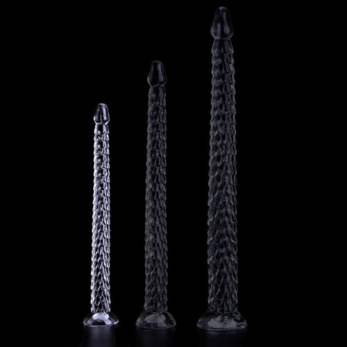 Armak S Long – átlátszó prémium dildó 38 cm hosszú