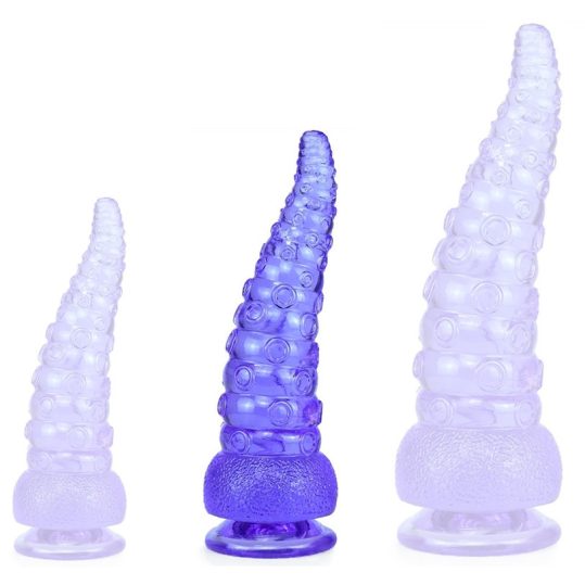 Winkle M – prémium lila dildó 16 x 5,5 cm