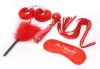 Fetish Fever Kötöző szett 5 részes piros