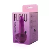Flow Dildó Spiráltexturált, Erős tapadókorong lila