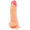 Nudes Dildó Realisztikus, tapadókorongos 19 cm hús színű