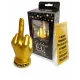 Golden F-U Finger Trophy Dísztárgy 15 cm arany