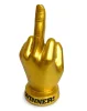 Golden F-U Finger Trophy Dísztárgy 15 cm arany