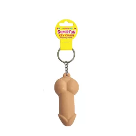   Little Genie Kulcstartó Szilikon pénisz figura humoros dizájn fekete