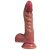 Fodros prémium dildó – élvezetes formavilág 13x3,5 cm